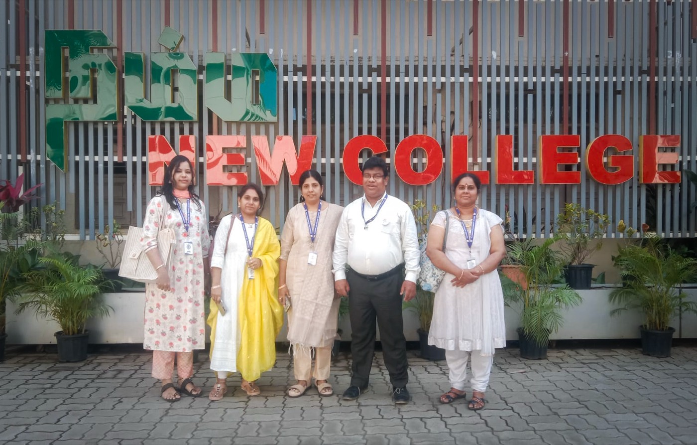 The BMIT team at The New College, Chennai